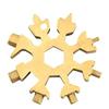 Jingu Lao KZzy-980 18-in-1 Multifunction Snowflake Wrench