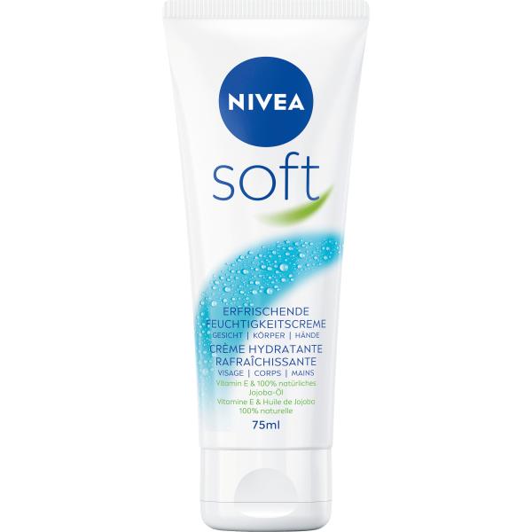Nivea Soft Frege Cream 75ml (tube)