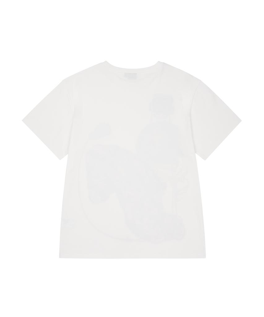 AAKAM Chacha Floorwork Half Top (White)