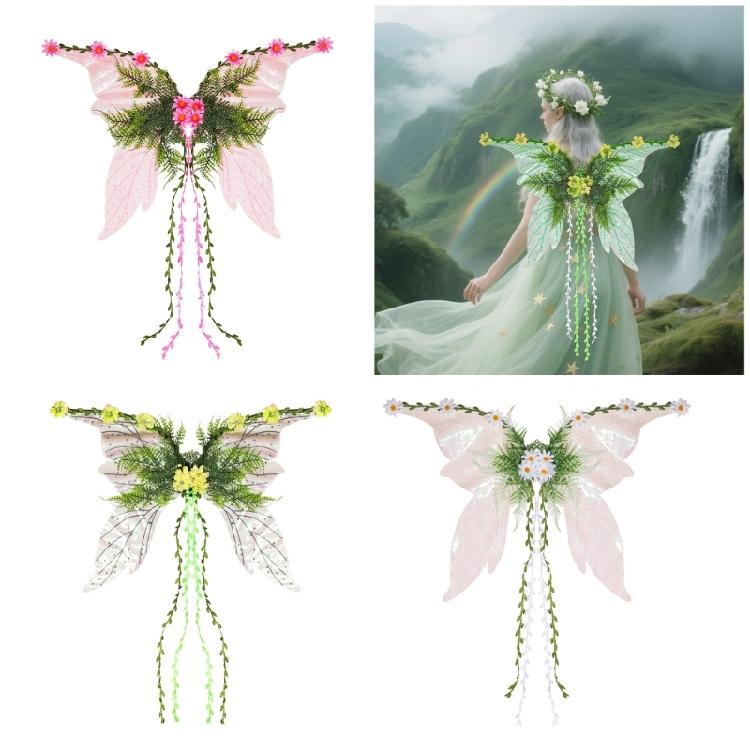Fairys Wing Angel Wing Butterfly Wing Woodland Elf Wing Renaissances Halloween Costume Accessories Cosplay Dressing Up