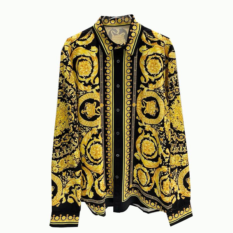 

Мужской кардиган на весну 2025 года: Трендовый европейский и американский стиль цифровой печати XXL чёрный