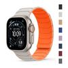Band Voor Apple Watch Band ultra 2 3 49mm 44mm 40mm 41mm 46mm 45mm Magnetische Siliconen correas Armband IWatch Series 11 9 8 SE 10