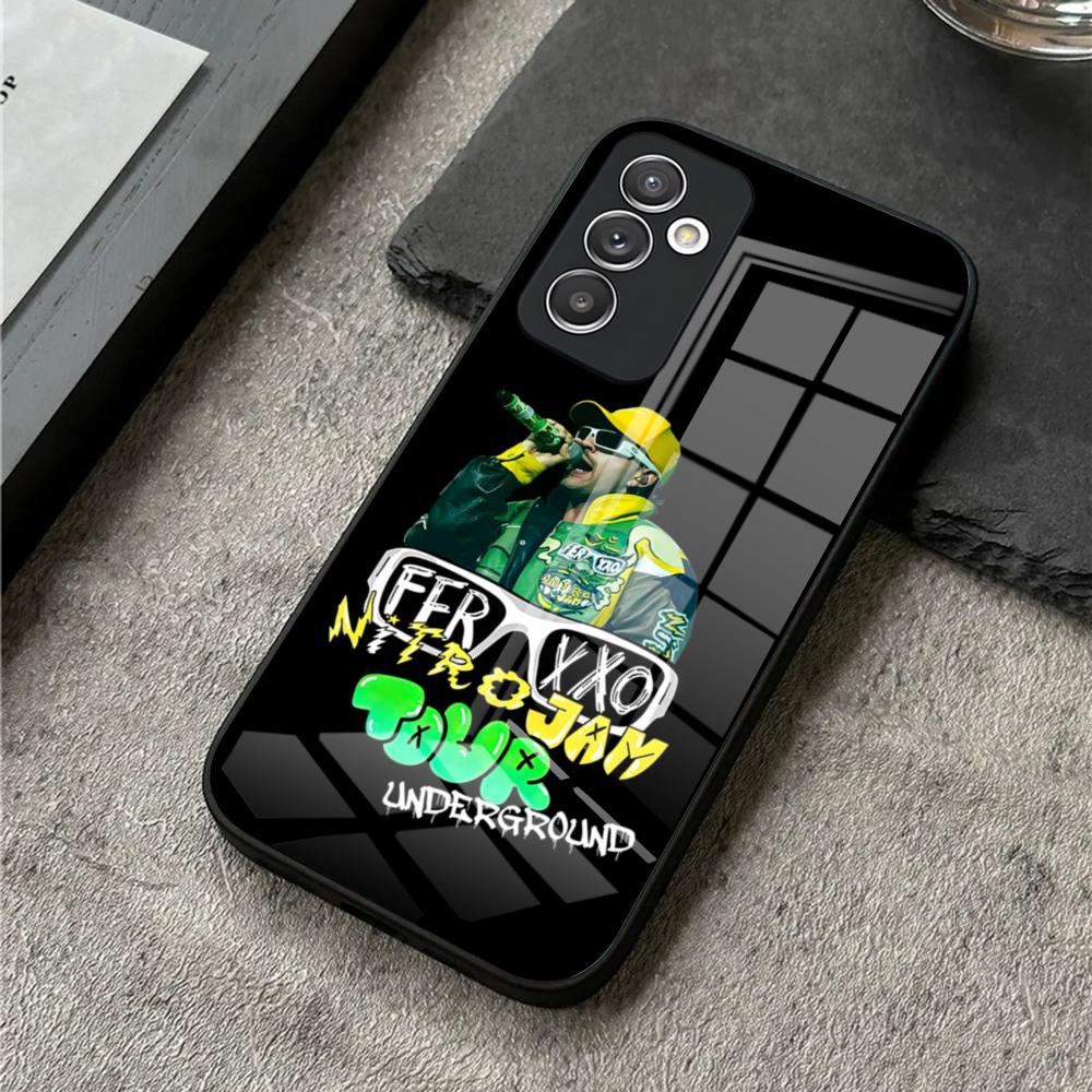 Singer F-Feid Ferxxo SIXDO Phone Case for S24 Ultra Samsung S23 S22 S20 Fe S21 Plus Galaxy A54 A34 A24 A53 M54 Note 20 Glass Cov
