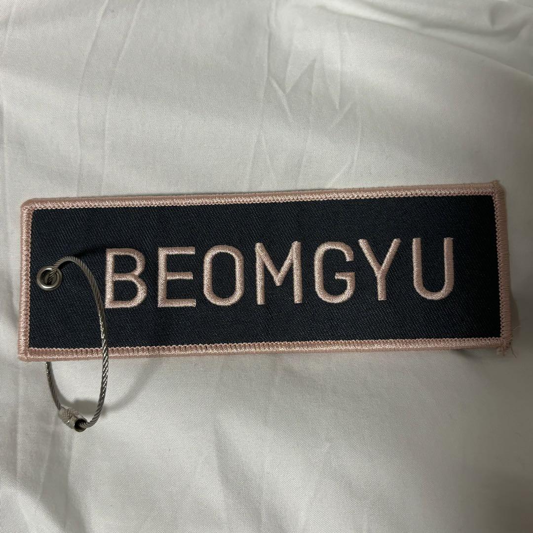 

[USED] txt Beomgyu Name Patch Key Ring ActLovesick