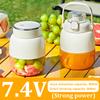 800ML Portable Juicer Blender Electric Juicer Cup Electric Portable Carry Handle Juice Extractor Tons Bucket for Home Traveling