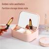 Creative Makeup Mirror with Storage Box – Cute, High-Definition Princess Mirror for Dorm or Dressing Table