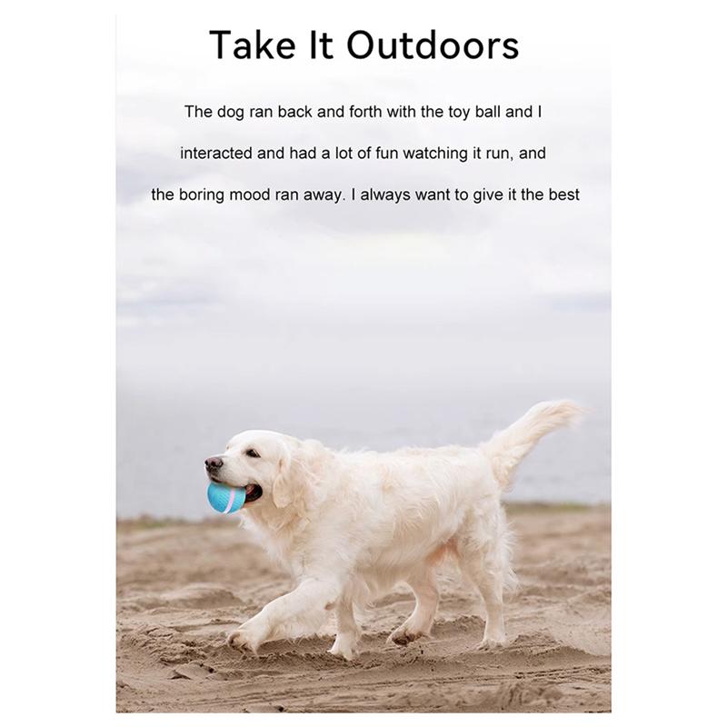 Smart Interactive Dog Balls Smart Electric Ball Active Rolling Ball For Puppy Small Medium Dogs