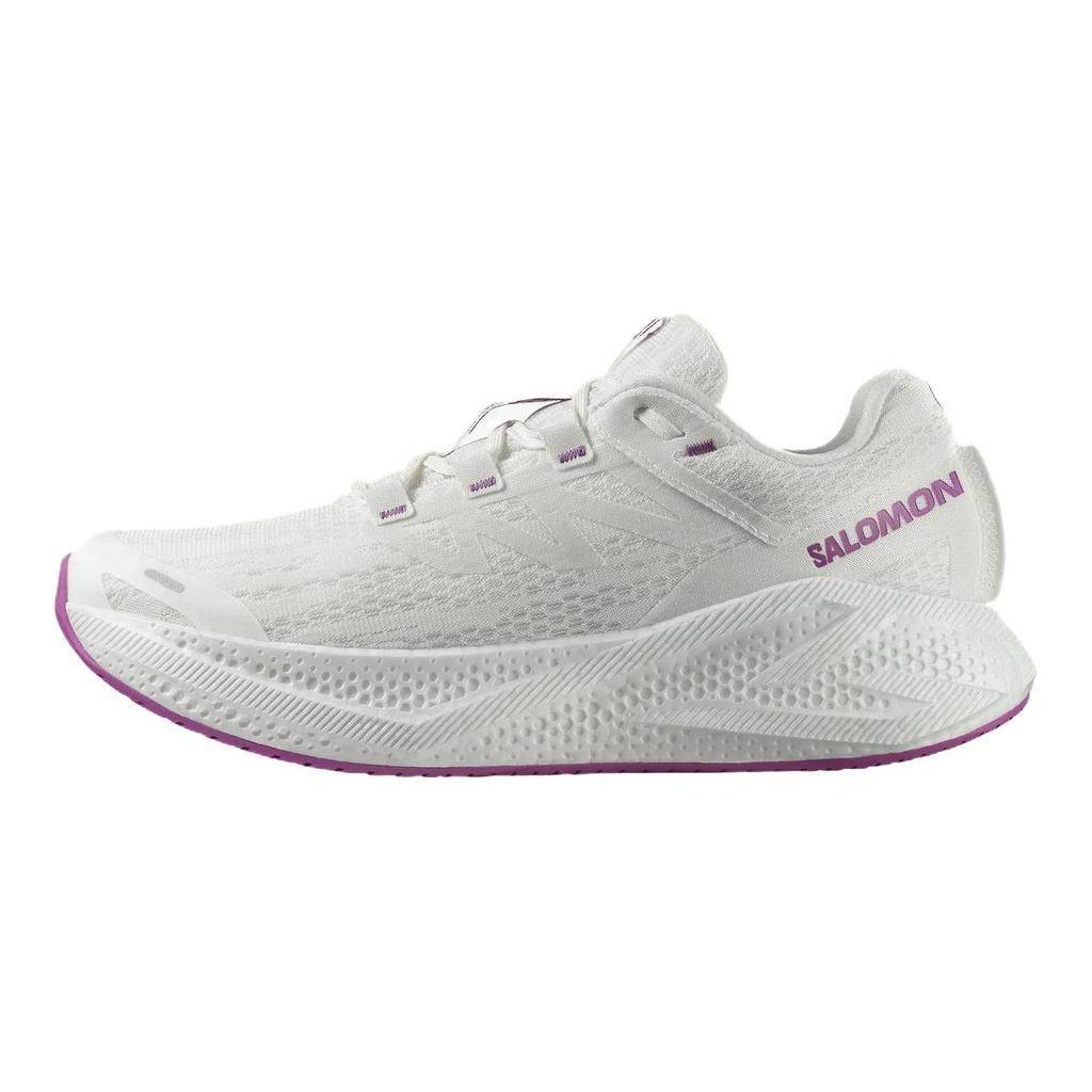 Salomon Aero Glide 3 Comfortable Versatile Breathable Low-Top Running Shoes Men Running Shoes White Purple 477565