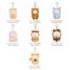 TOP TOY Gyun Rodent Friends Series Plush Pendant [6 Pieces] Gacha Gacha