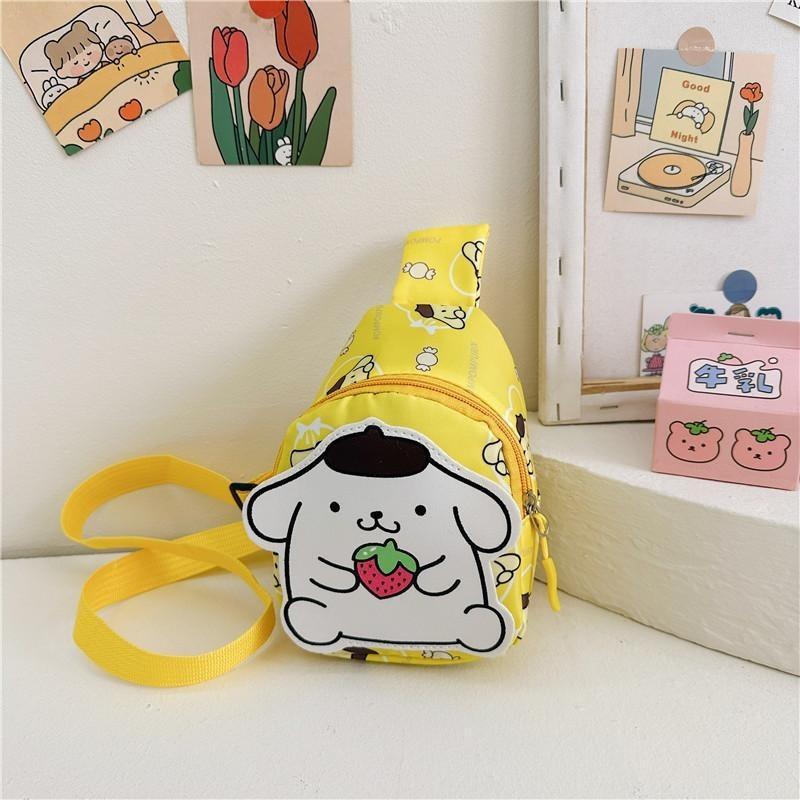 Trendy Cute Cartoon Kids Backpack Lightweight Anime Crossbody Bag For Boys And Girls
