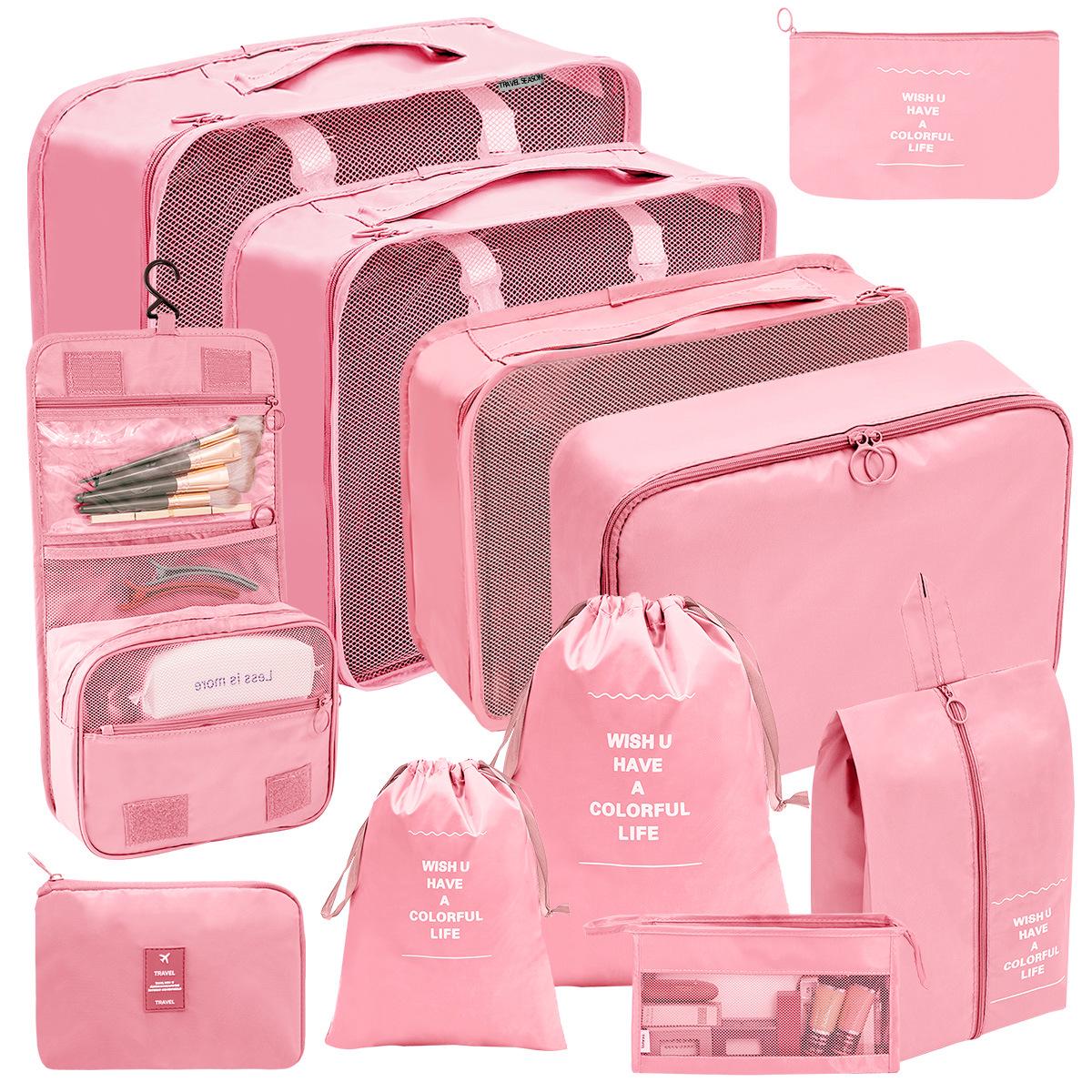 

Самый продаваемый дорожный набор для хранения вещей из 8 предметов: Для одежды, обуви, косметики, туалетных принадлежностей и организации багажа