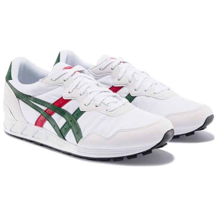 ONITSUKA TIGER Reclaiman Fabric Synthetic Leather Sports Round Toe Shock Absorbing Non-Slip Wear-Resistant Low-Top Casual Shoes 1183A505-100