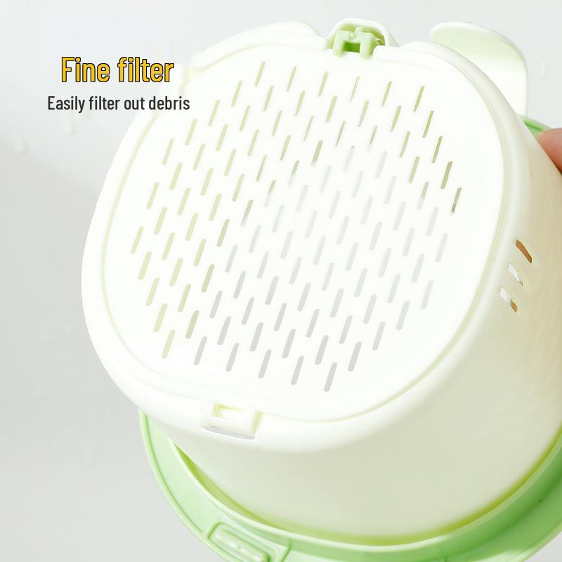 Wall-Mounted Kitchen Sink Drain Basket for Food Scraps and Tea Waste