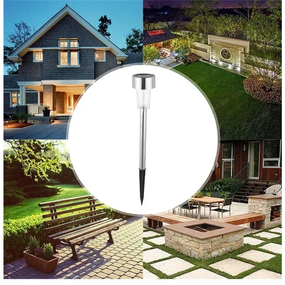 Solar Powered Waterproof Outdoor Lights, Garden Lamp, Landscape Path, Yard, Backyard, Lawn, Patio, Decorative