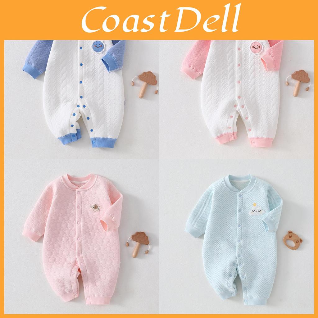 Baby Winter Warmth Cotton Snowsuit With No Bone Design For Newborns And Infants