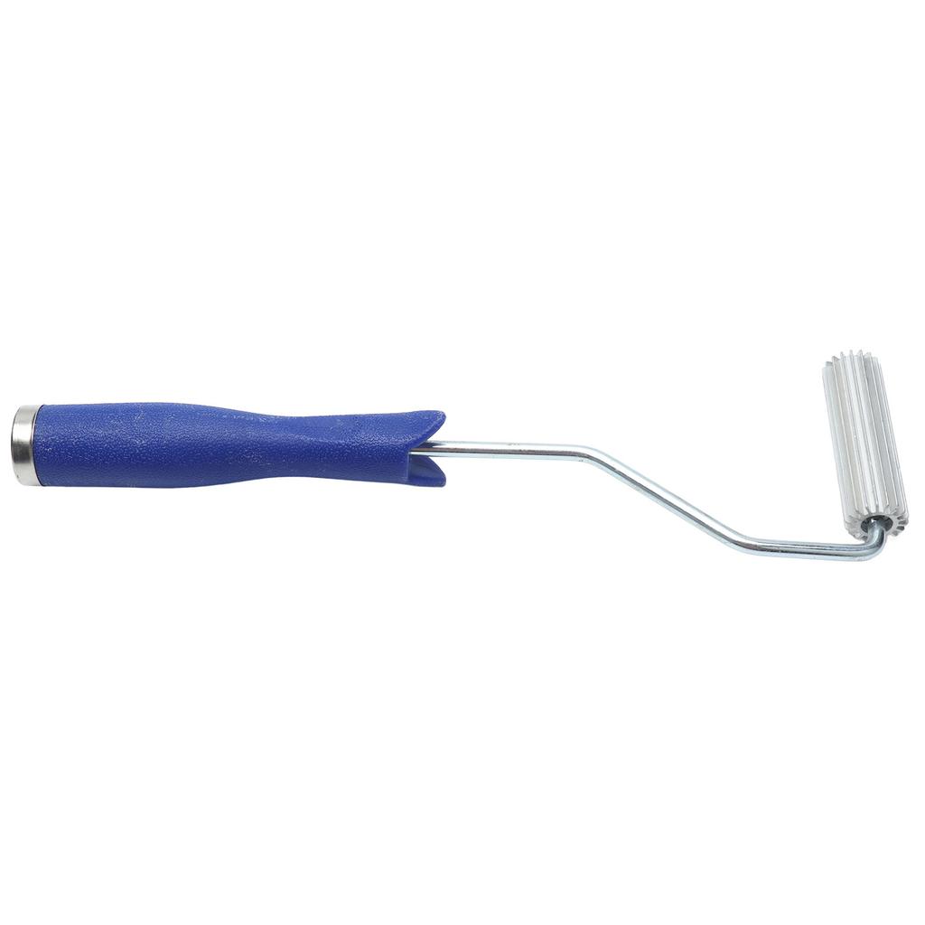 Fiberglass Roller Fine Workmanship Comfortable Hold Ergonomic Design Wooden Handle Fiberglass Roller Tool