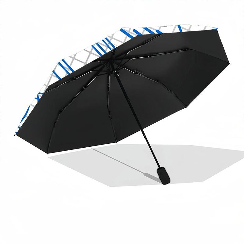 1pc Stationery School Automatic Open/Close Umbrella Compact Folding Umbrella, All-Season Portable Umbrella for Women/Men F1124330