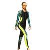 Dames Lange Mouw Eendelig Wetsuit Zwempak