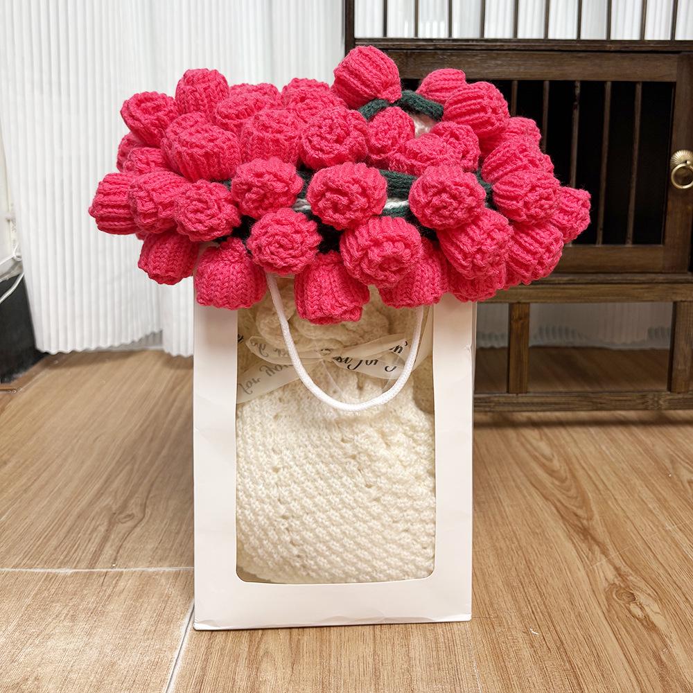 Sunflower Rose Bouquet Blanket - Perfect Mother's Day or Birthday Gift for Mom or Best Friend, Featuring a High-End Feel.