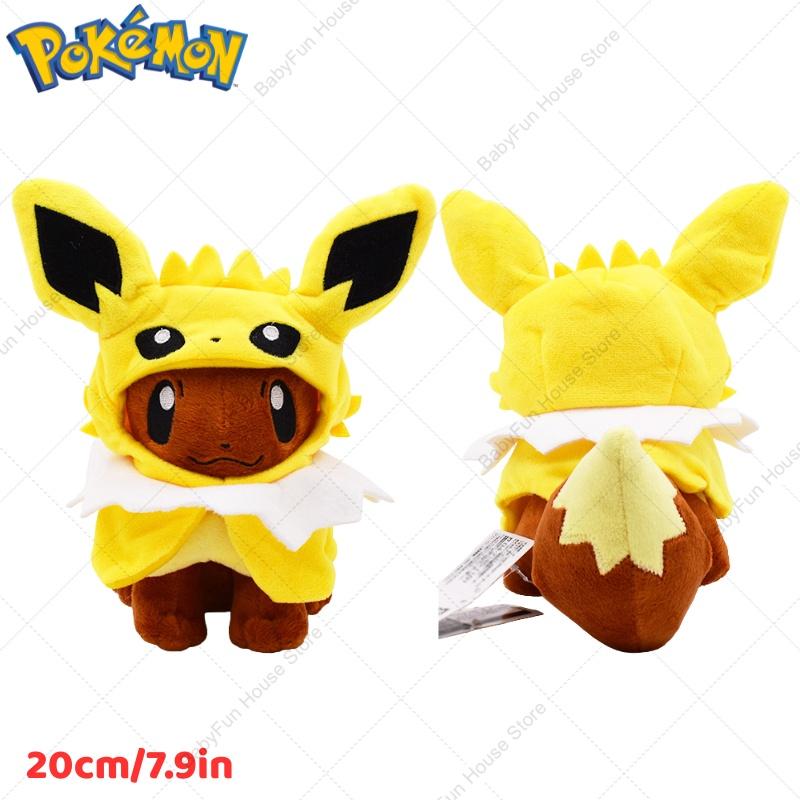 Pokemon Eevee Cos Sylveon Espeon Umbreon Vaporeon Plush Toys Kawaii Leafeon Jolteon Glaon Flareon Peluche Dolls Gift For Kids