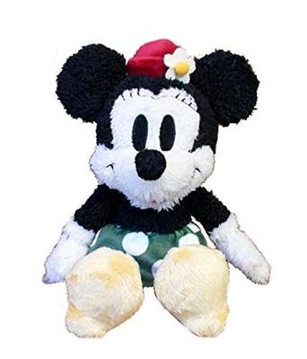 Disney Old Standard Minnie Plush Toy S Size Sitting Height 18cm
