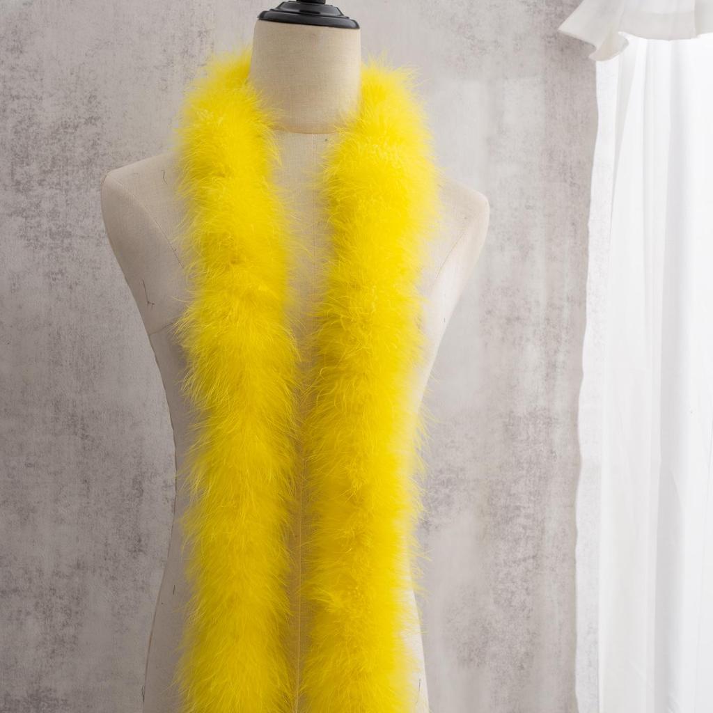 40g Encrypted Bold Turkey Feather Strips for Costumes and Christmas Accessories