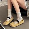 Fashion Shallow Mouth Mary Jane Ballet Single Shoes Spring and Atutumn New Polka Dot Flats Casual Slip on Round Toe Soft Sole Loafers