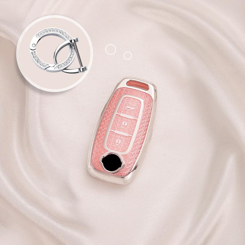 Crystal Tpu 3 Button For Nissan X-Trail T33 Rouge Kicks Pathfinder Rogue Versa Remote Auto Car Key Case Cover Fob