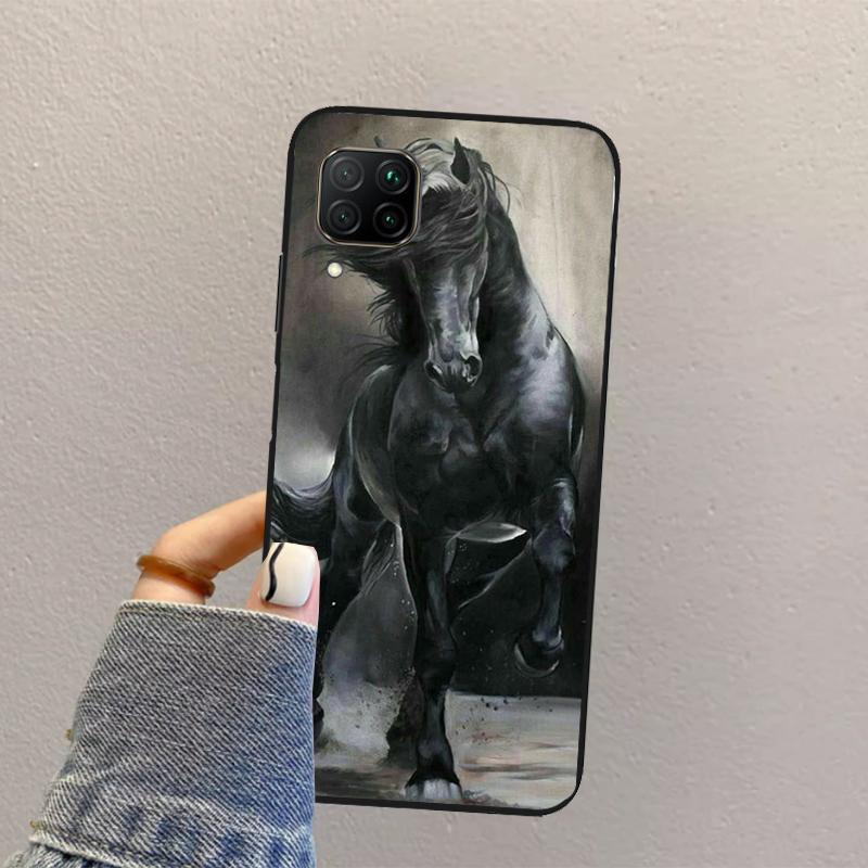 Animal Majestic Painting Horse For Huawei Nova 3i 7i 8i 11i 12i 9 10 SE Y73 Y90 Y70 Y72 Y61 Y91 P30 P40 Lite P60 Pro Case