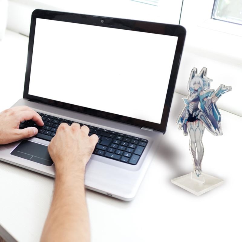 Mesa Gamer Figura de Acrílico Personagem de Desenho Animado Perfeito Para Decoração de Mesa e Exibição de Coleção