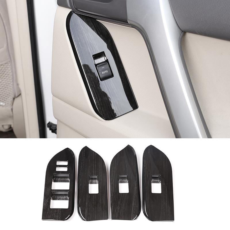 Für Toyota Land Cruiser Prado FJ150 150 2014-2018 Auto Fenster Glas Lift Schalter Button Control Panel Rahmen Abdeckung trim