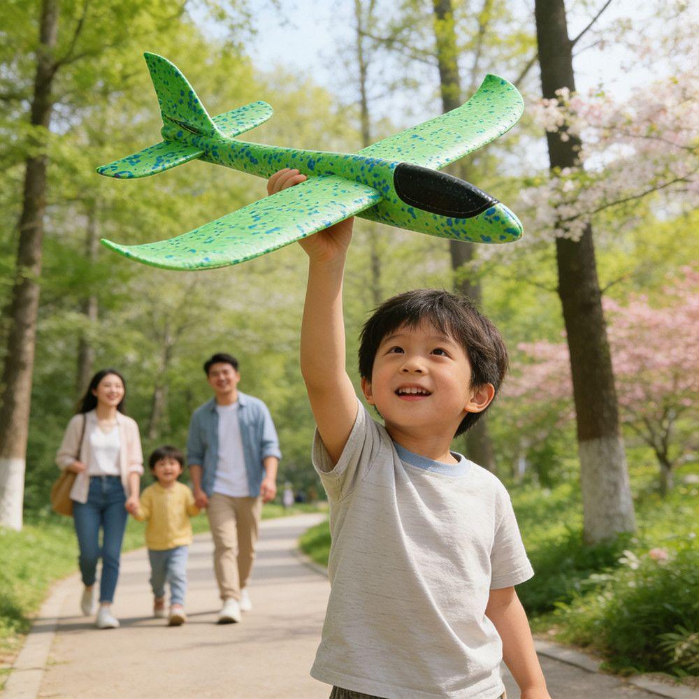Foam Glider, Hand-launched Airplane Toy, Outdoor Children's Large Size, Popular Online Model, Street Vendor Glider