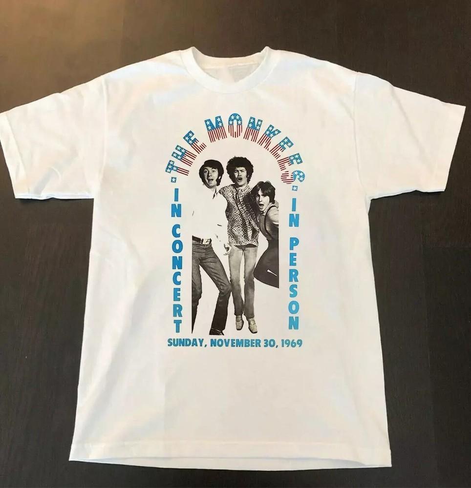 The Monkees band In Concert In Person Unisex T-Shirt All Size S To 5XL Unisex T-Shirt XL