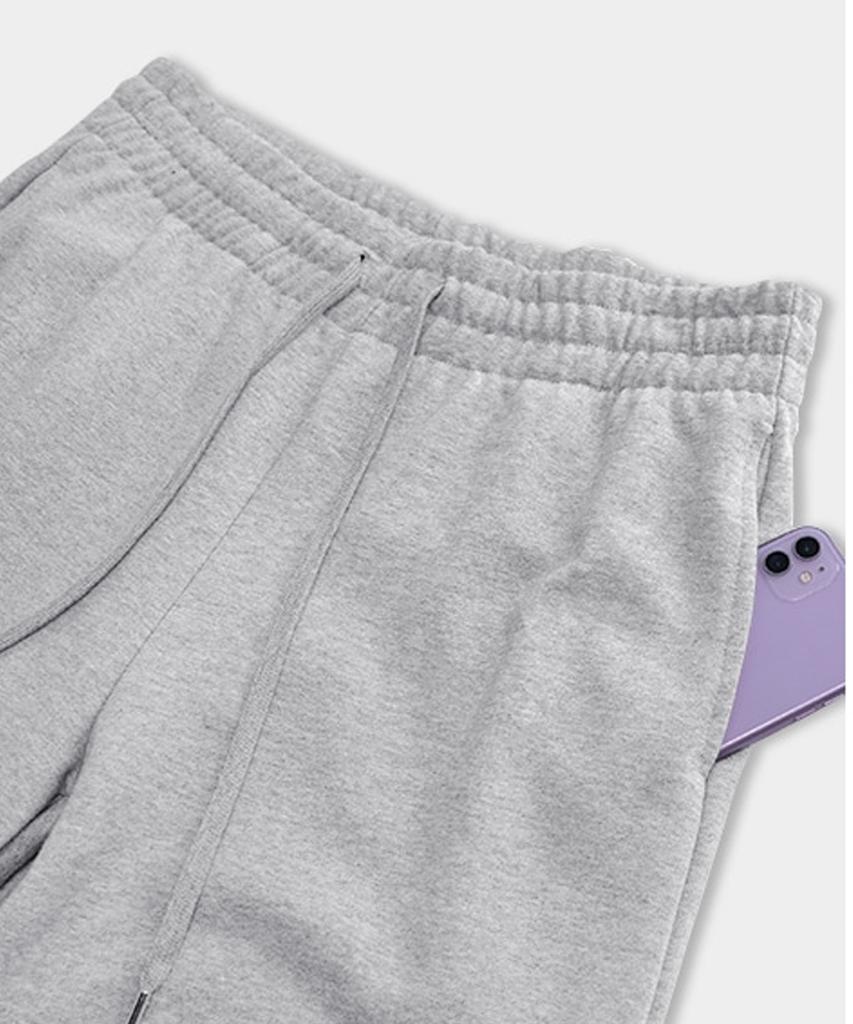 Aimnaseohyumeonbiing Pocket Detail Sweatpants - Gray