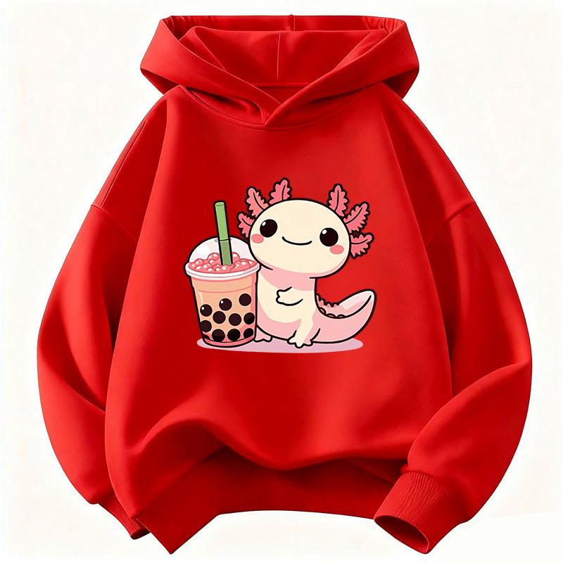Y2k Animal Graphic Hoodie Kids Children's Sweatshirt Hoody for Boys Girls Casual Hoodies Comic Clothes
