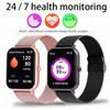 New For Women Bluetooth Call Smart Watch Women Men Heart Rate Blood Oxygen Voice Assistant 100+Sports Ladies Smartwatch