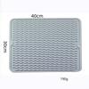 Nordic Silicone Foldable Drain Mat & Placemat - Eco-friendly, Heat Insulation, Anti-scalding, Easy Storage