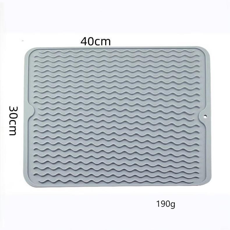 Nordic Silicone Foldable Drain Mat & Placemat - Eco-friendly, Heat Insulation, Anti-scalding, Easy Storage