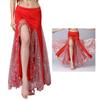 Belly Dance Skirt Sequins Slit Tribal Bellydance Skirts Belly Dancer Costumes for Women Carnival Outfit Dancing Skirt