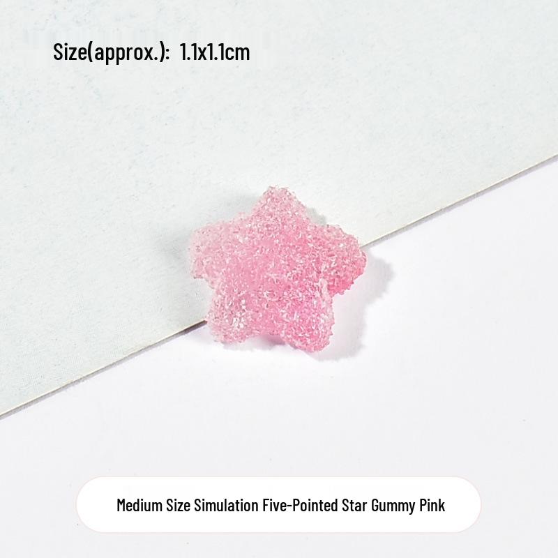 

Сделай сам Кристальная Эпоксидная Маленький Медведь Сердце и Пентаграмма Конфетные Животные Шармы для Чехла Телефона