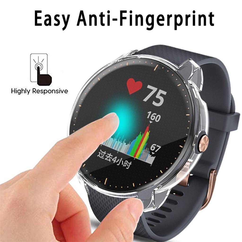 

Гальванический прозрачный защитный чехол из ТПУ для Vivoactive 3 чистый