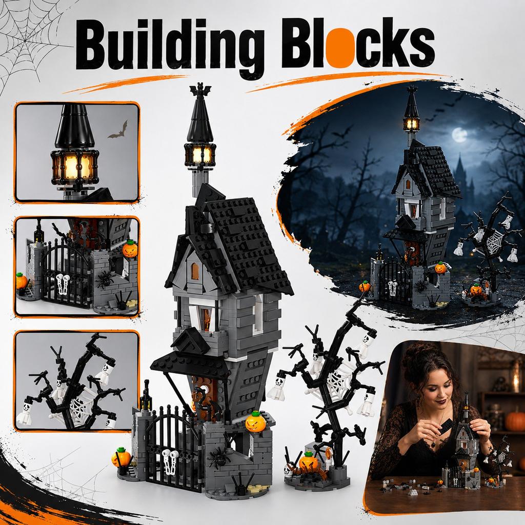 Halloween Building Set Creative Gift
