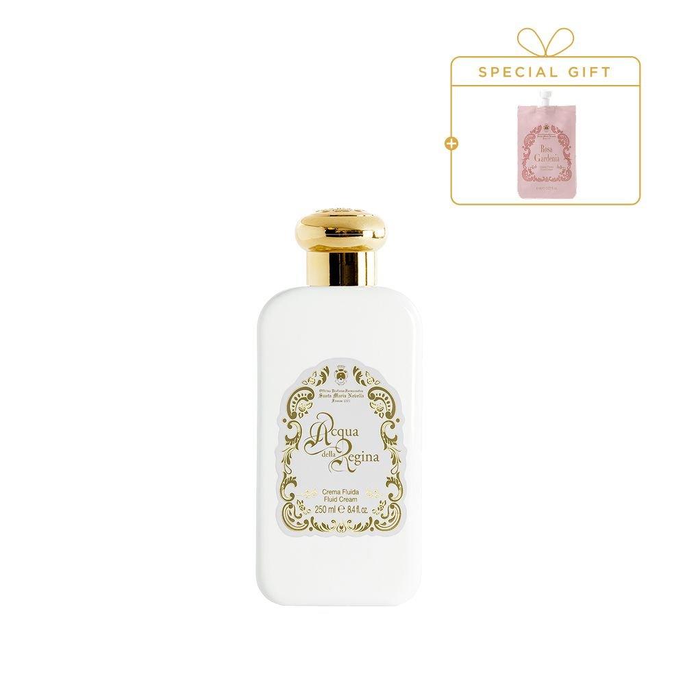 Santa Maria Novella Crema Fluida Light Package Aqua della Regina (+8ml Body Sample)