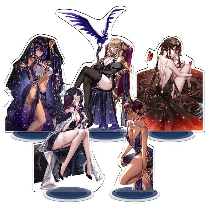 

Красота-держатель от Jinshin Impact ryden Shogun yai Miko Shinhei Fish Series, платье для косплея, акриловый держатель, большая модель, стереоскопическая офисная игра