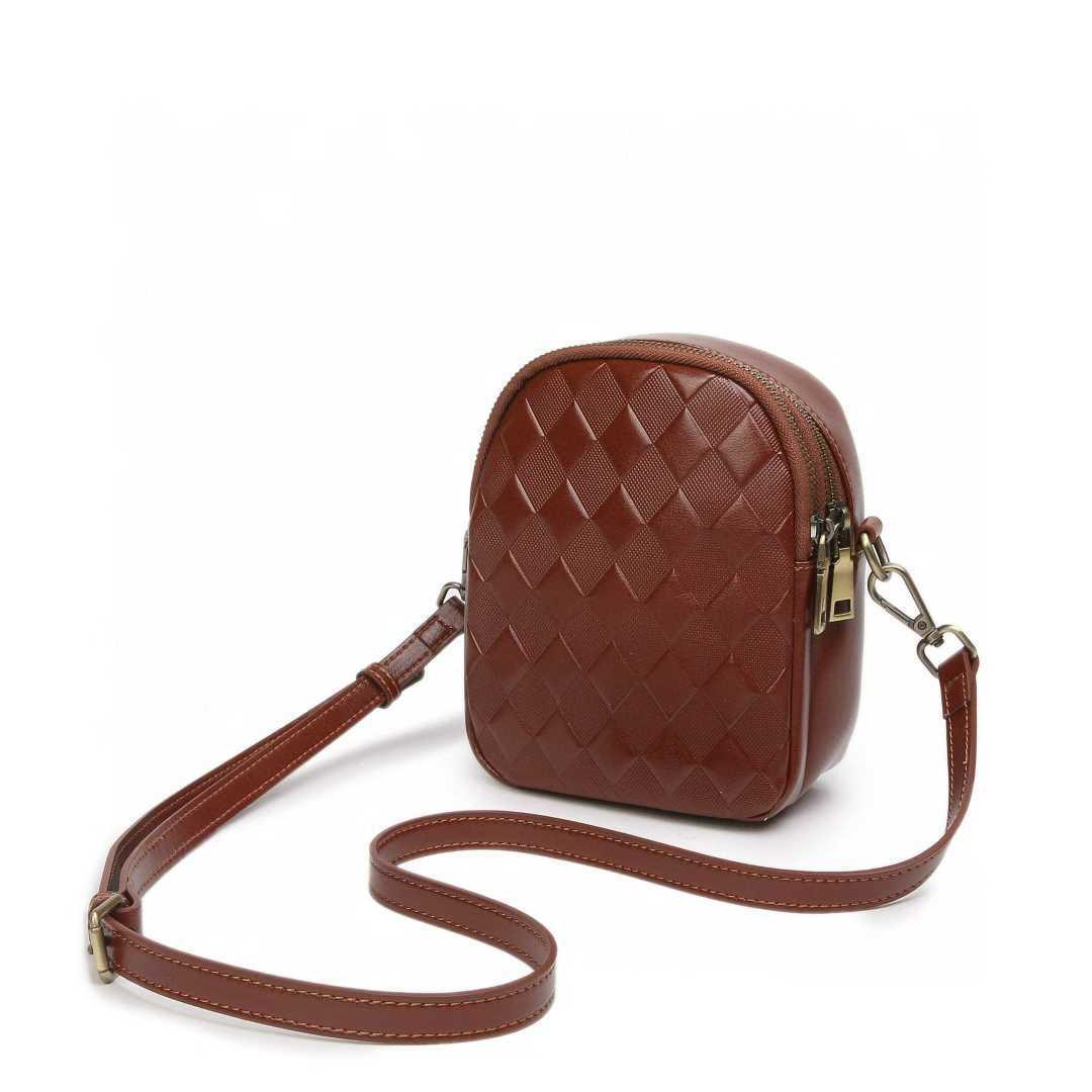 

2025 Women s Fashionable Mini Vertical Crossbody Bags - Korean Spring Texture, Versatile and Stylish. Base length 14, width 8, height 18