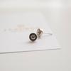 J.Lauren 0M03012 Antique Cubic Basic Silver Earrings