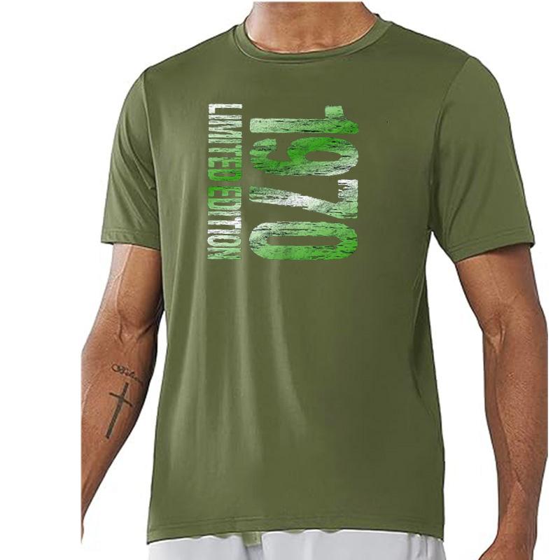 Limited Edition 1970 55th Birthday Born 1970 TShirt Couple Print on DeUnisexd Unisex Summer Streetwear Tops Camisas