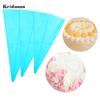 4 Stück wiederverwendbare Silikon-Zuckerguss-Rohrtülle für Creme-Spritzbeutel, DIY-Kuchen-Backwerkzeug
