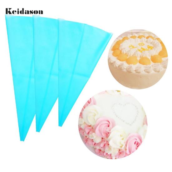 4 Stück wiederverwendbare Silikon-Zuckerguss-Rohrtülle für Creme-Spritzbeutel, DIY-Kuchen-Backwerkzeug