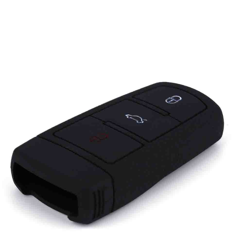 

Suitable for Volkswagen Magotan CC Smart 3-button Silicone Key Cover Weilan Arteon Key Cover Car Remote Control Sheath